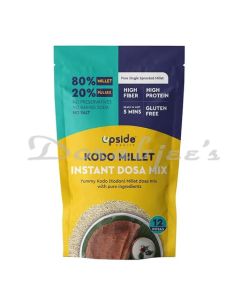 UPSIDE HEALTH GLUTEN FREE MILLET INSTANT DOSA MIX  200G NO SALT– ALL NATURAL 12 DOSAS