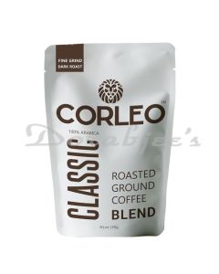 CORLEO CLASSIC FINE GRIND DARK ROAST ARABICA GROUND COFFEE AEROPRESS ESPRESSO HOT BREW 100G