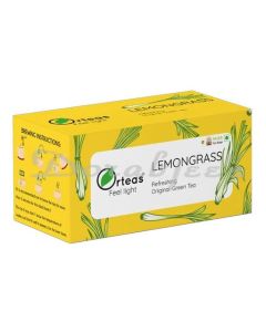 ORTEAS REFRESHING LEMONGRASS GREEN TEA ORIGINAL DARJEELING GREEN TEA 20 TEA BAG 40G