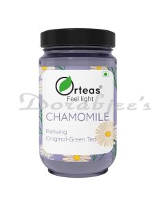 ORTEAS RELIEVING CHAMOMILE GREEN TEA WHOLE LEAF AND FRESH CHAMOMILE FLOWERS 50G