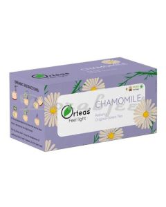 ORTEAS RELIEVING CHAMOMILE GREEN TEA FRESH CHAMOMILE FLOWERS 20 TEA BAG40G