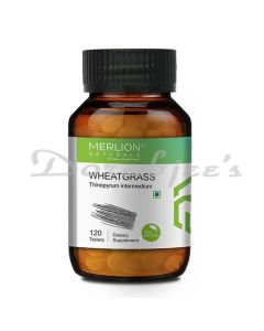 MERLION WHEAT GRASS TABLETS 500MG 120 TABLETS