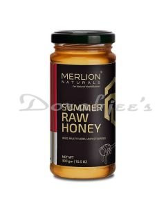 MERLION SUMMER MULTIFLORA RAW HONEY 300G