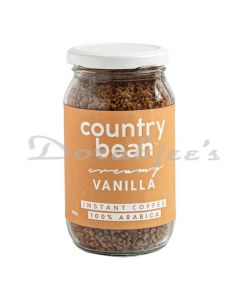 COUNTRY BEAN VANILLA INSTANT COFFEE 100G  NO ADDED SUGAR