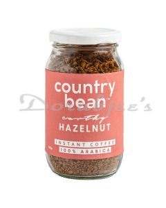 COUNTRY BEAN HAZELNUT INSTANT COFFEE 100G  NO ADDED SUGAR