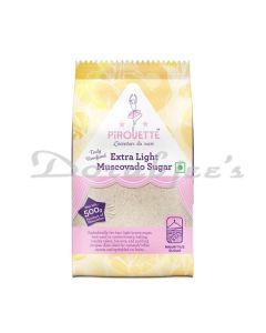 PIROUETTE LIGHT MUSCOVADO SUGAR 500G