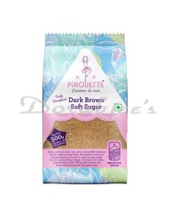 PIROUETTE DARK BROWN SOFT SUGAR 500G