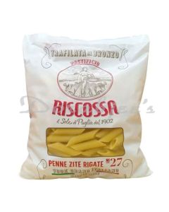 RISCOSSA PENNE ZITE RIGATE PASTA BRONZECUT 500G