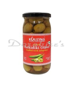 KOUZINA HALKIDIKI OLIVES STUFFED WITH JALAPENOS 200G