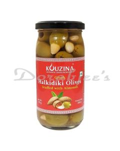 KOUZINA HALKIDIKI OLIVES STUFFED WITH ALMOND 200G