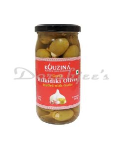 KOUZINA HALKIDIKI OLIVES STUFFED WITH GARLIC 200G