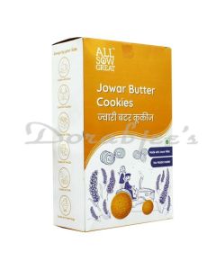 ALL SOW GREAT SNACKS JOWAR BUTTER COOKIES 200G