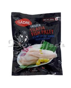 GADRE MARINE FROZEN TILAPIA FISH FILLET 250G