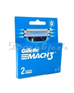 GILLETTE MACH 3 SHAVING BLADES 2S