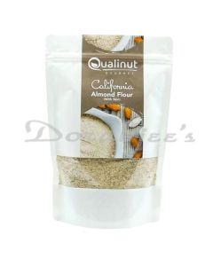 QUALINUT GOURMET  NATURAL ALMOND FLOUR  UN BLANCHED  GLUTENFREE   300 G