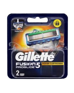 GILLETTE FUSION 5 PROGLIDE SAVING CARTRIDGES 2S