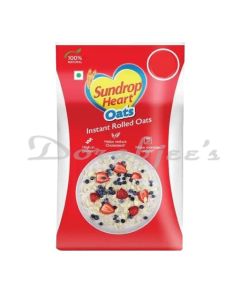 SUNDROP HEART PLAIN OATS 1KG