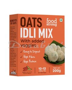 FOODSTRONG READY TO COOK OATS IDLI MIX  200 G