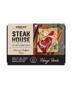 STEAK HOUSE FROZEN BUFFALO RIB-EYE STEAK 170G