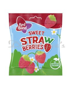 RED BAND SWEET STRAWBERRY CANDY 100G