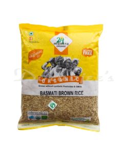 24 LETTER MANTRA ORGANIC BASMATI RICE PR BROWN 1K