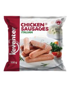 KEVENTER FROZEN CHICKEN  SAUSAGE ITALIAN 500G