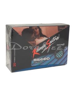 KAMA SUTRA RIBBED CONDOMS 20S