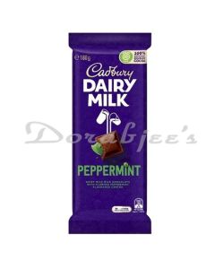 CADBURY CHOCOLATE DAIRY MILK PEPRMINT180