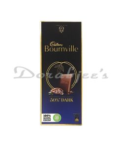 CADBURY CHOCOLATE BOURNVILLE 50% DARK 80G