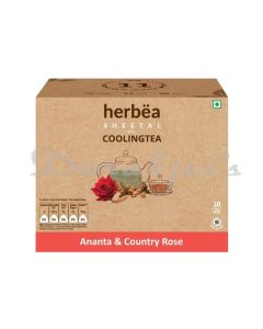 HERBEA COOLING TEA PACK OF 45G  CALM YOUR SENSES WITH THIS COOLING INFUSION