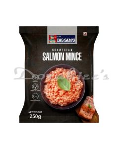 BIG SAMS FROZEN NORWEGIAN SALMON MINCE 250G