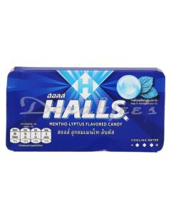 HALLS MENTHOL EUCALYPTUS MINT CANDY 24G