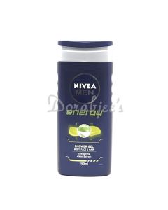 NIVEA MEN ENERGY SHOWER GEL 250ML