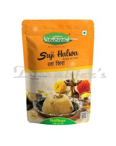 KITCHENTIAL SUJI HALWA WITH SUGAR INSTANT READY TO COOK MIX200G