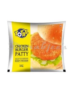 TOTAL CHICKEN BURGER PATTY  (400 GMS)