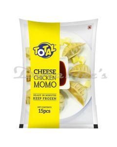 TOTAL CHICKEN CHEESE MOMO (15 PC)