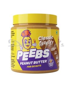 PEEBS CLASSIC PEANUT BUTTER  CRUNCHY  500G