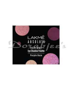 LAKME ABSOLUTE EXPLORE EYE SHADOW PALETTE  PURPLE HAZE VELVETY SMOOTH FINISH 10 G