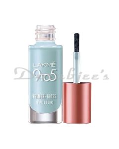 LAKME 9 TO 5 PRIMER PLUS GLOSS NAIL COLOR RUSSIAN MAUVE 6ML