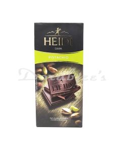 HEIDI CHOCOLATES DARK PISTACHIO  80G