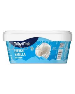 MILKY MIST  ROUND TUB VANILLA ICE CREAM 500 ML