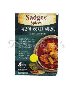 SADGEE SPICES MUTTON CURRY PASTE 50G