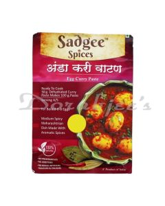 SADGEE SPICES EGG CURRY PASTE 50G