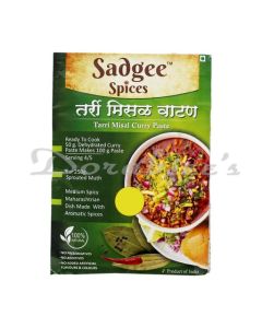 SADGEE SPICES TARRI MISAL CURRY PASTE 50G