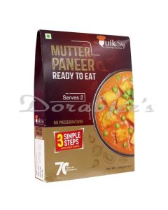 QUIK SHEF HEAT AND EAT MUTTER PANEER 300G