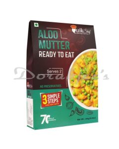 QUIK SHEF HEAT AND EAT ALOO MUTTER 300G