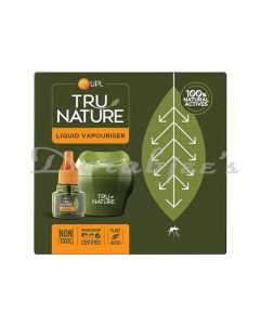 TRU NATURE ANTIMOSQUITO LIQUID VAPORIZER MACHINE+REFILL 45ML