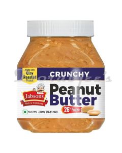 JABSONS PEANUT BUTTER CRUNCHY 350G