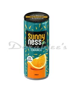 SUNNYNESS  ORANGE JUICE WITH FRUIT PIECES  240ML