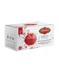 GOLESTAN HERBAL INFUSION TEA MIXED  FITNESS POMEGRANATE FLAVOR 30G